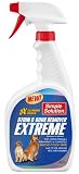 Simple Solution Extreme Stain and Odor Remover, 32-Ounce Spray Bottle