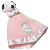 Baby Snoopy Cuddle Puppet Blanket in Pink by Baby Snoopy