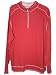 Tommy Bahama Lodgitude Reversible Half Zip Pull Over (Color: Paprika, Size XL)