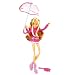 Mattel - M1749 - Poup�e - Winx - Flora Pluie De Printemps