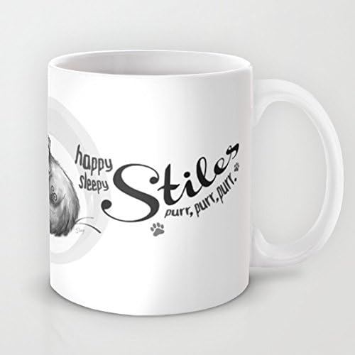 Sterek Sleepy Wolf &amp; Stiles II Ceramic Coffee Mug, 11-Ounce