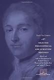 Selected philosophical and scientific writings