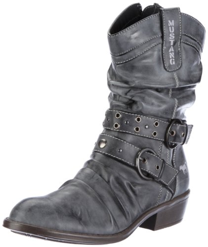 Mustang 5008-501 Western-Booty, M&auml;dchen Stiefel