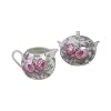 Sugar bowl and creamer set - V & A Brompton Rose