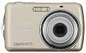 Pentax Optio E70 10MP Digital Camera with 3x Optical Zoom and 2.4 inch LCD (Gold)