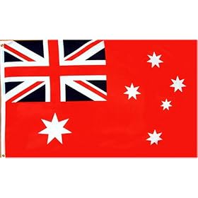 Australia Ensign Flag - 3 foot by 5 foot Polyester (NEW)