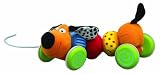 Enlarge toy image: Wonderworld Wooden Pull-along Dachshund Doggy Toy - infant and baby development