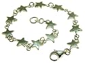 Silver Ladies 7" Multi Star Bracelet