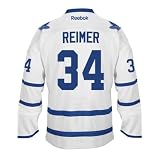 James Reimer Toronto Maple Leafs Reebok EDGE Authentic Road NHL Hockey Jersey Size 46
