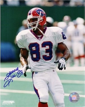 Andre Reed Autographed/Hand Signed Buffalo Bills 8x10 (Pose 4)