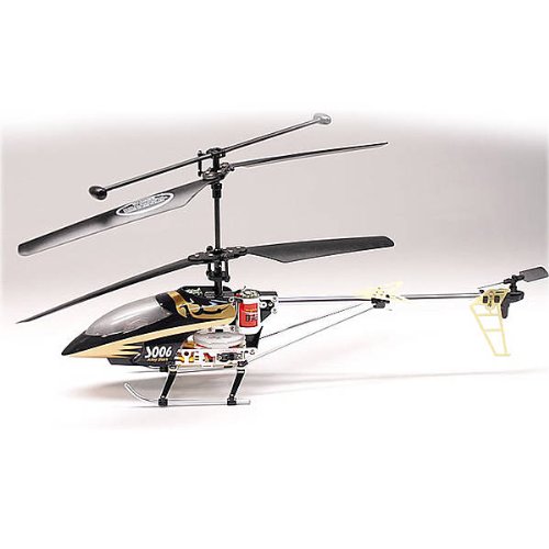 3 Kanal RC Hubschrauber/Helikopter/Heli – SHARK S006 mit LED!