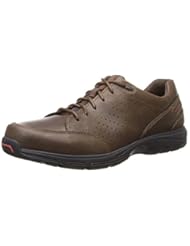 Shoes: Rockport Mens Make Your Path Oxford, New Chocolate, 12 W US - Rockport