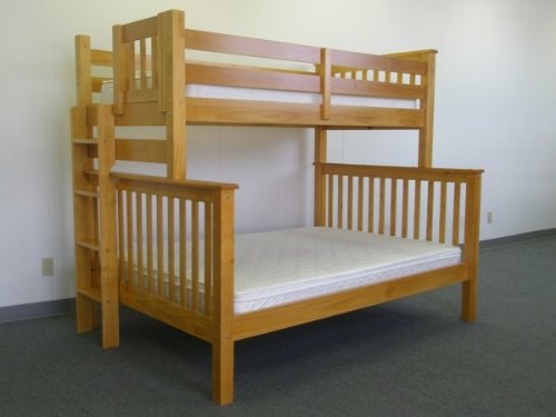 Bunk Bed Twin over in Honey