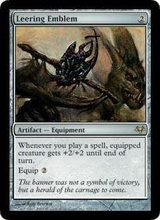 Magic: the Gathering - Leering Emblem - Eventide - Foil