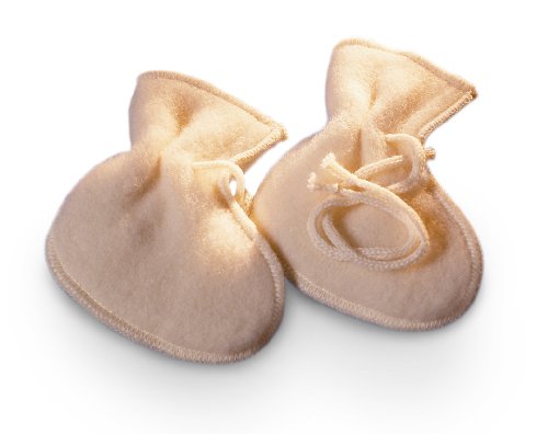LANACARE Baby Booties in Organic Wool