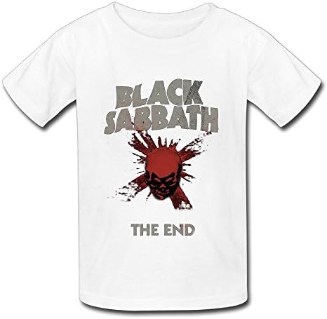 Black Sabbath The End Poster T Shirt For Baby 6-24 Months White