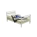 Dream On Me Classic Sleigh Toddler Bed, White