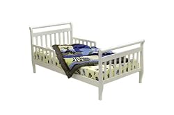 Dream On Me Classic Sleigh Toddler Bed, White