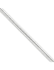 3.25mm, Sterling Silver, Diamond-Cut Snake Chain, 16 inch