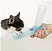 Kitchen & Housewares : Dog Water Bottle - Portable - Carrying Strap and Belt Clip Included - Handi Drink Blue Mini
