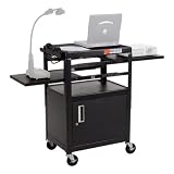 Balt Dual Adjustable Laptop Cart