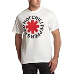 Bravado Men's Red Hot Chili Peppers "Asterik Logo" T-Shirt