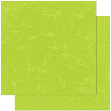 Kiwi Flourish 12X12 Double Dot Designs Paper 