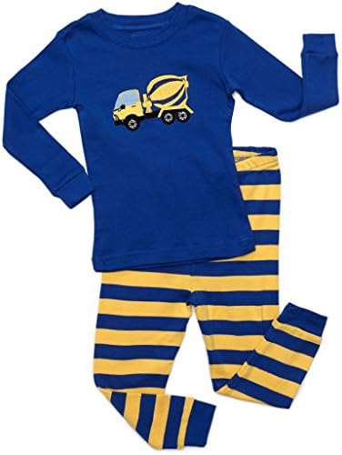 Frogmouth Boys "Cement Truck" 2 Piece Pajama set