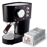 Produkt-Bild: FrancisFrancis! X3 Trio in Schwarz - kompakte E.S.E. Espressomaschine inkl. 18 illy Servings