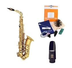 Legacy AS2000 Professional Fully Engraved Alto Saxophone with Case, Accessories and Yamaha Mouthpiece