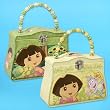 DORA THE EXPLORER TIN PURSE With Beaded Handle