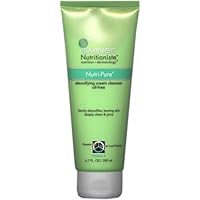 Garnier Nutritioniste Nutri-Pure Detoxifying Cream Cleanser Oil-Free Facial Cleansing Creams