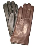 Womens Rabbit Fur Lined Gloves By Grandoe Gloves