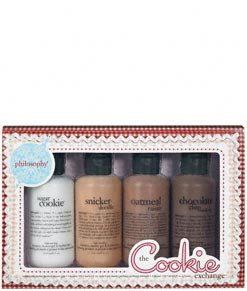 philosophy - the cookie exchange - delectable cookie flavored shower gels
