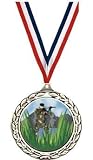 Crown Awards Shooting Sports Medals - 2 1/2 Inch Wreath Shooting Sports Medal
