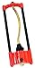 Dramm ColorStorm Premium Oscillating Lawn Sprinkler with Brass Nozzle Jets, Easy Adjust Range Control Covers up to 3,036 Sq Ft, Red