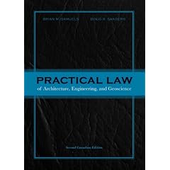Practical Law of Architecture, Engineering, and Geoscience, Second Canadian Edition with Companion Website