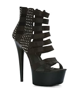 Ellie Shoes E-609-Noir, 6