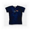 Junior Women's Pink Floyd "Dark Side of the Moon" Tie-Dye Baby doll T-Shirt