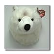 Wild and Wooly Polar Bear Head Wall Mount by Gund