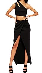 Sexy Polyester/Spandex/Scuba/Knit Slit Sheer Floral Print Bodycon Dress/Skater Dress/Party Dress/Maxi Dress 