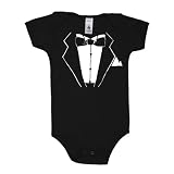 Tuxedo Baby One-Piece
