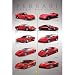 Ferrari (Dream Machines) Art Poster Print - 24x36