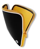 Be.ez - La robe - Sac pour Macbook 13" - Noir / Orange