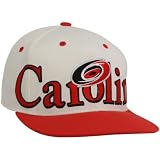 Reebok Carolina Hurricanes White-Red Big Snapback Adjustable Hat