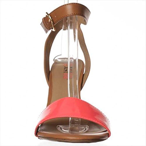 JFab Copacabana Ankle-Strap Sandals, Coral, 10 M US / 41 EU