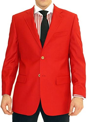 Ferrecci Premium Mens Gold Button Sport Coat Club Unform Blazer Jacket 4 COLORS