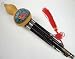 Ebony 3 Octaves Gourd Flute Hulusi Woodwind + Case #107 - FREE SHIPPING