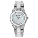 Badgley Mischka Womens BA1121WTSV Swarovski Cr
