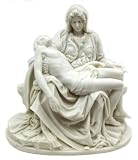 Michelangelos "Pieta" Statue Sculpture Madonna Jesus